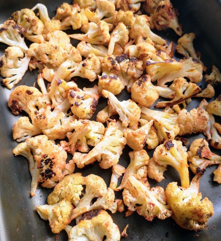Coliflor al horno